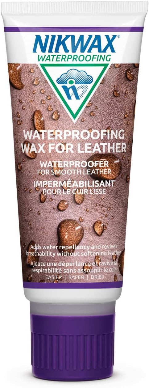 Nikwax Leather Waterproofing: Restores Water Repellency
