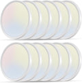 12PK 12 in LED Flush Mount Ceiling Light - 3 CCT Selectable Kit