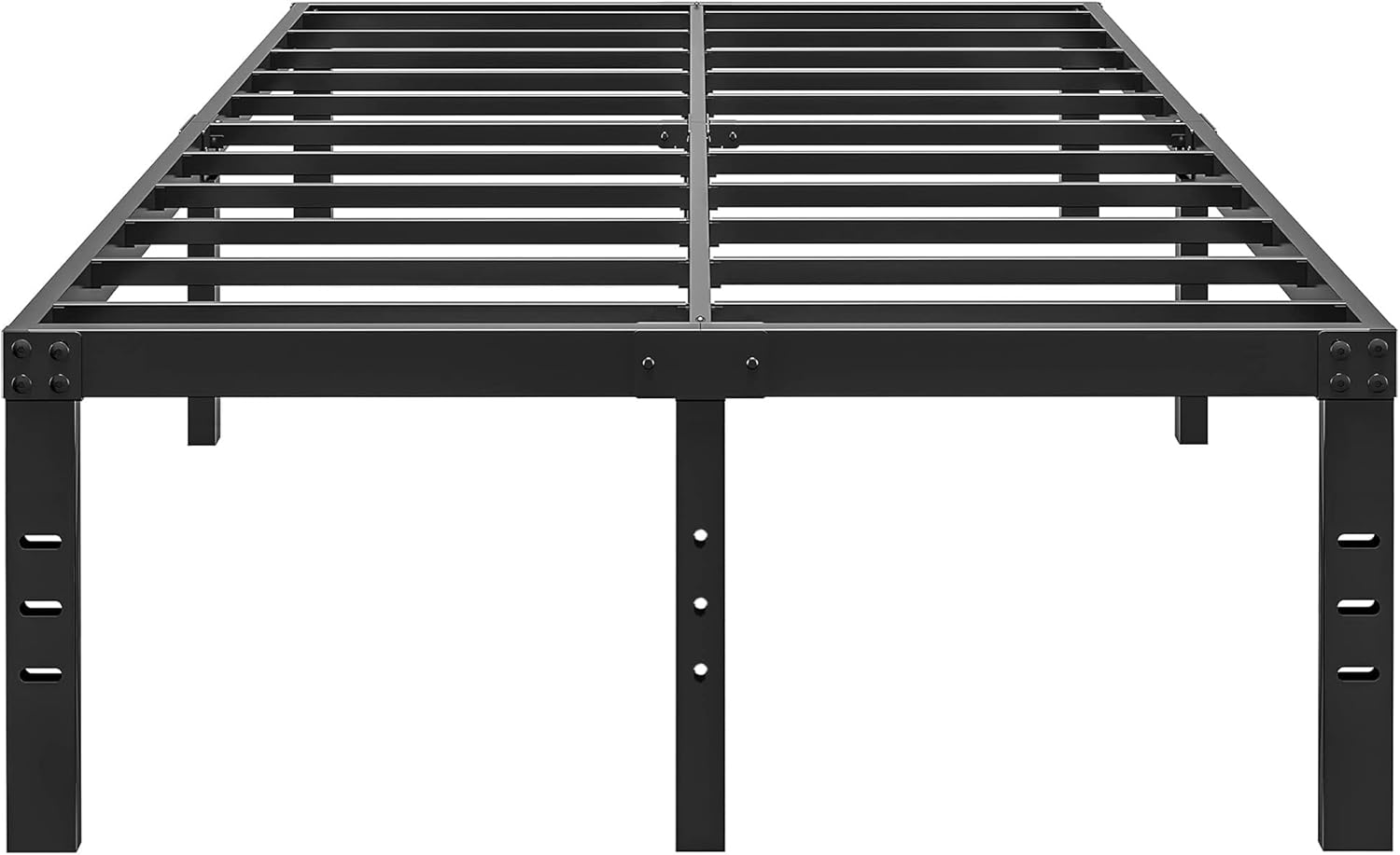 ALDRICH 18 Inch Metal Bed Frame Queen Size for Ultimate Comfort