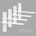 Floating Shelf Bracket 3/8ft Thick Heavy Duty 14ft L - Hidden Support