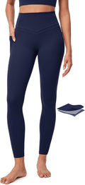 IUGA Compression Leggings with Pockets - High Waist Tummy Control