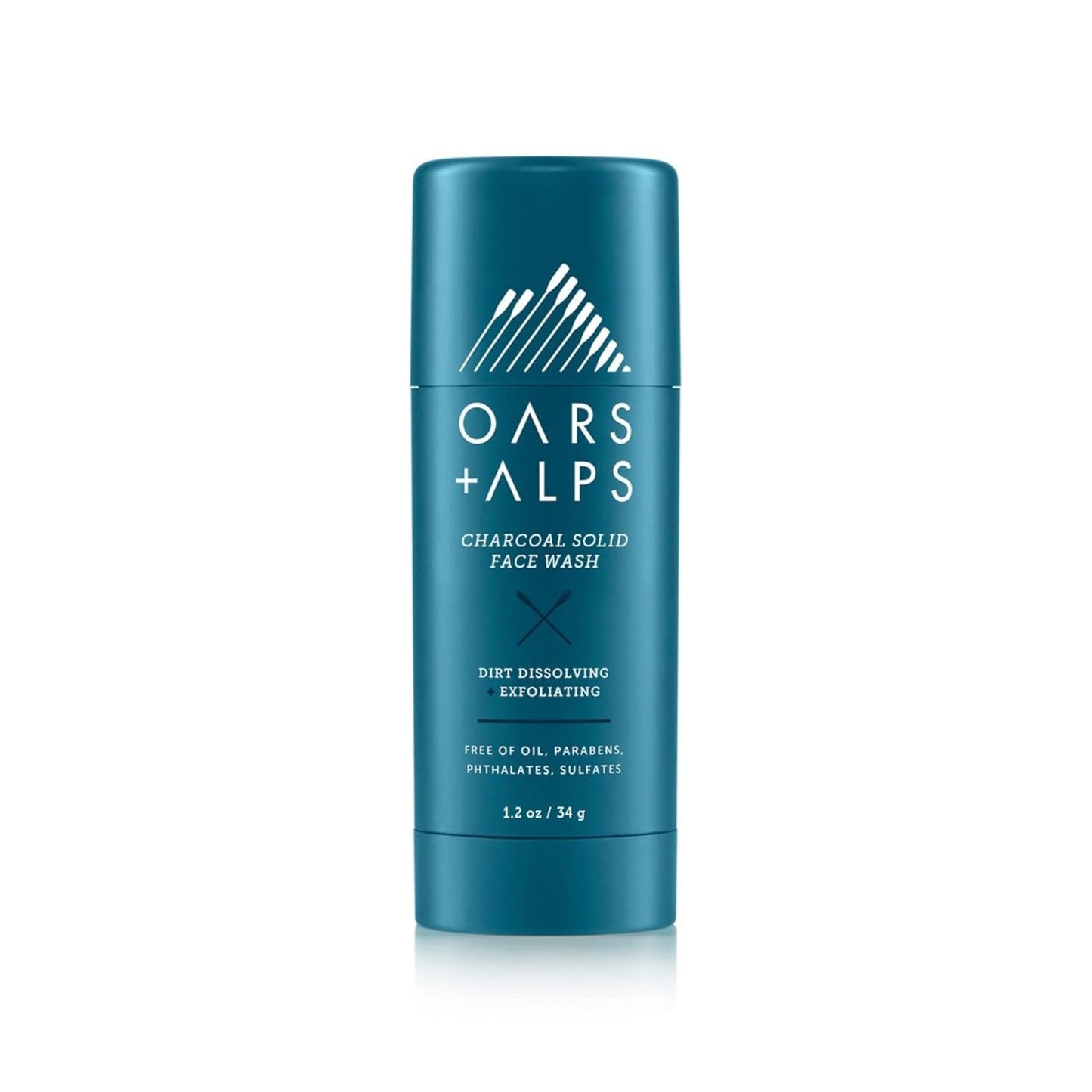 Oars + Alps Activated Charcoal Face Wash - Dermatologist Tested