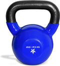 Yes4All Kettlebell - Durable Vinyl Coated Cast Iron Kettlebell