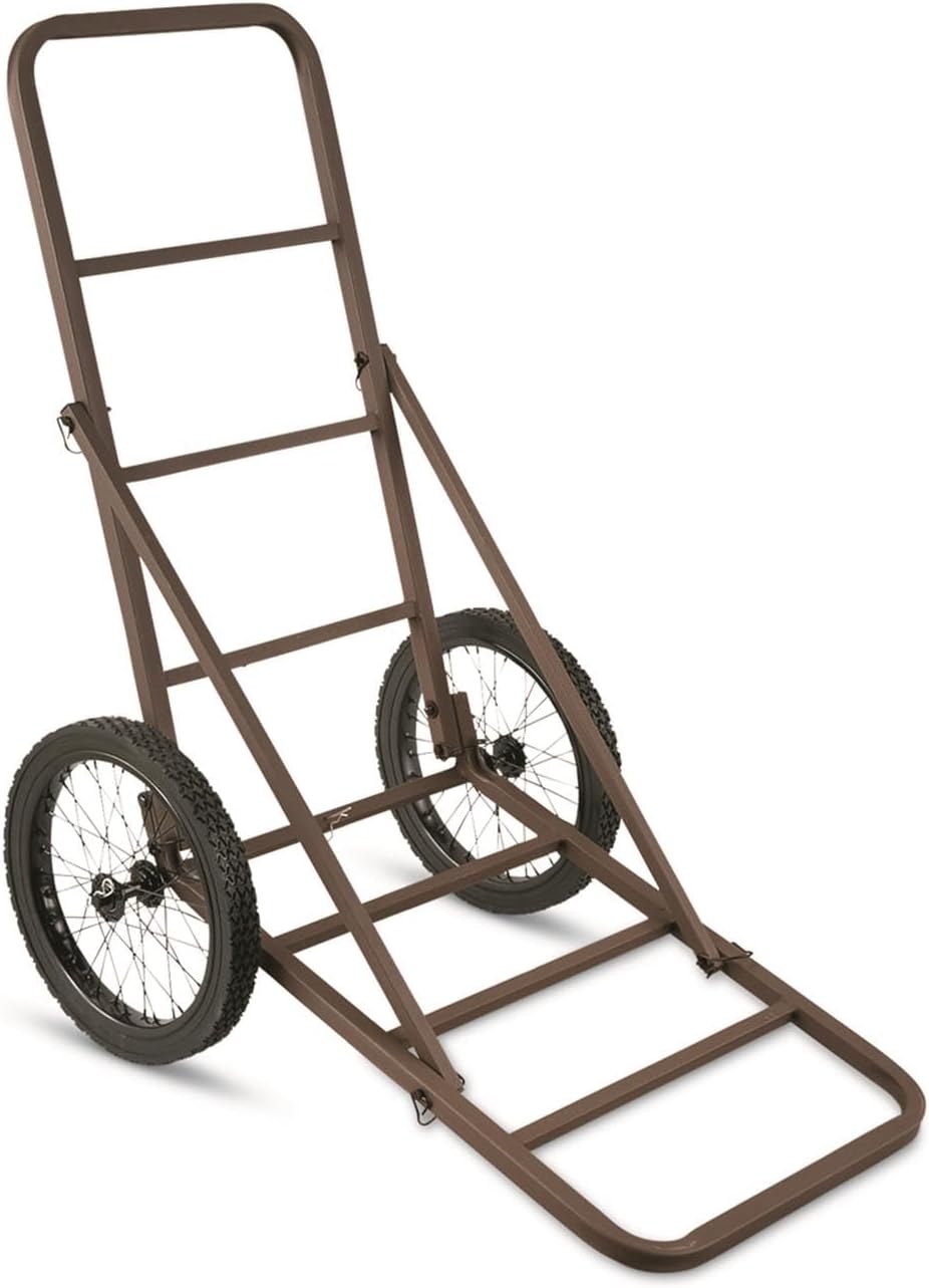 Guide Gear Deluxe Deer Cart with Big Wheels for Easy Hauling