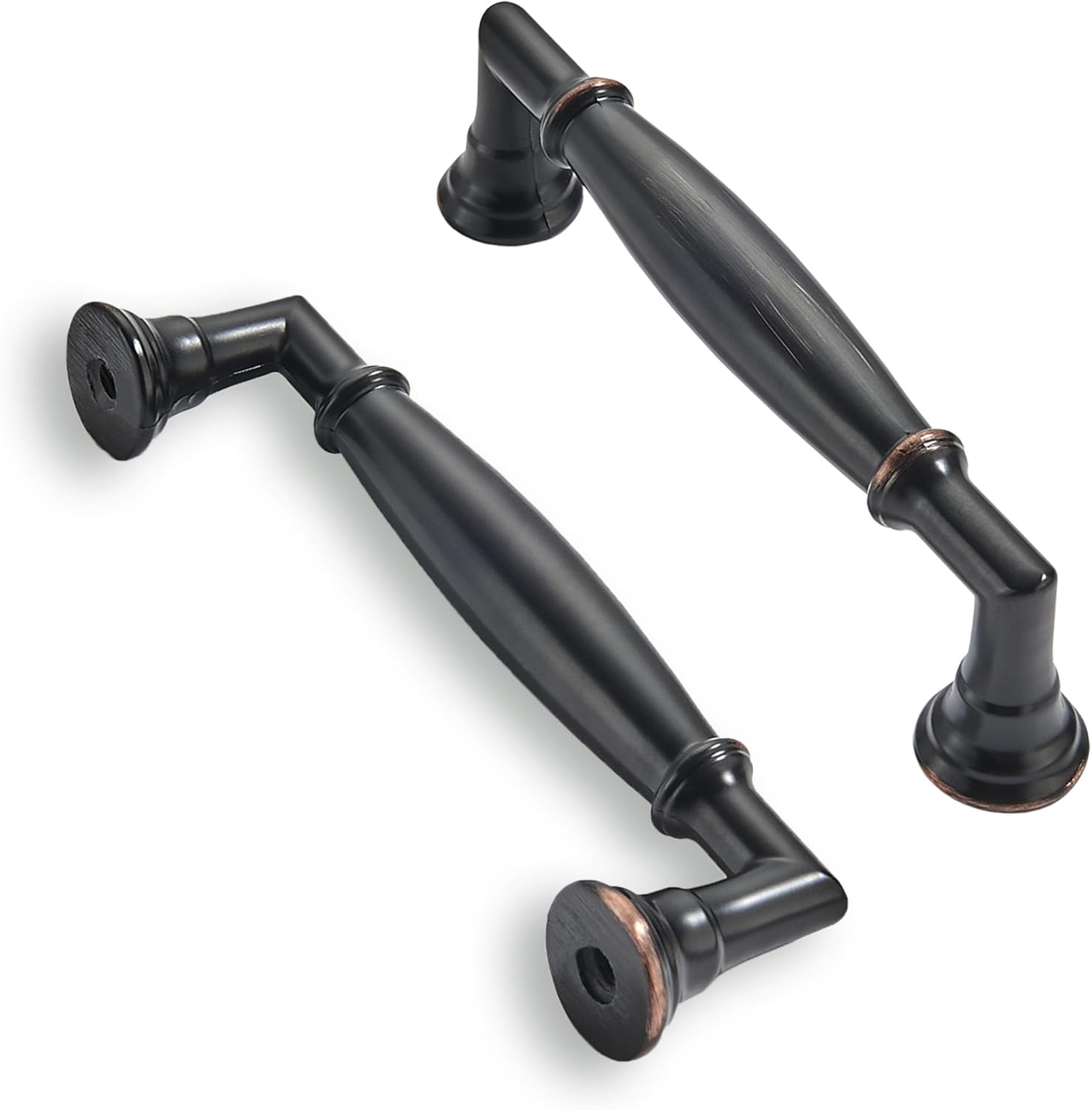 10 Pack 3-3/4 Inch Oil Rubbed Bronze Cabinet Pulls for Durability