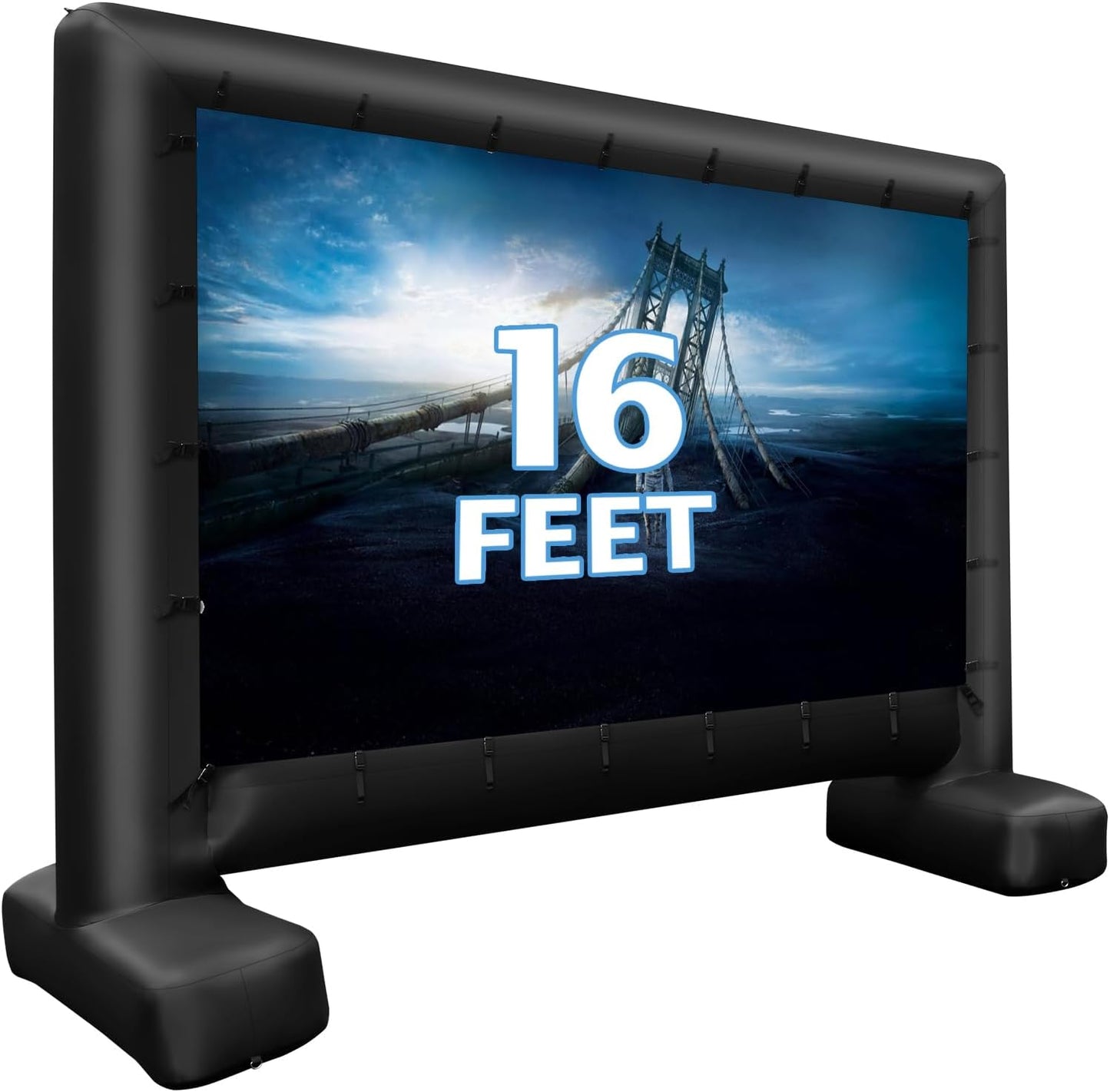 Tangkula 16 FT Inflatable Projector Screen for Outdoor Movies