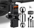 Adjustable Trailer Hitch 2 in Receiver with 6 in Drop/Rise - Stable