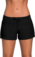 Womens 3ft Waistband Swimsuit Bottom Boy Shorts - Comfortable Coverage