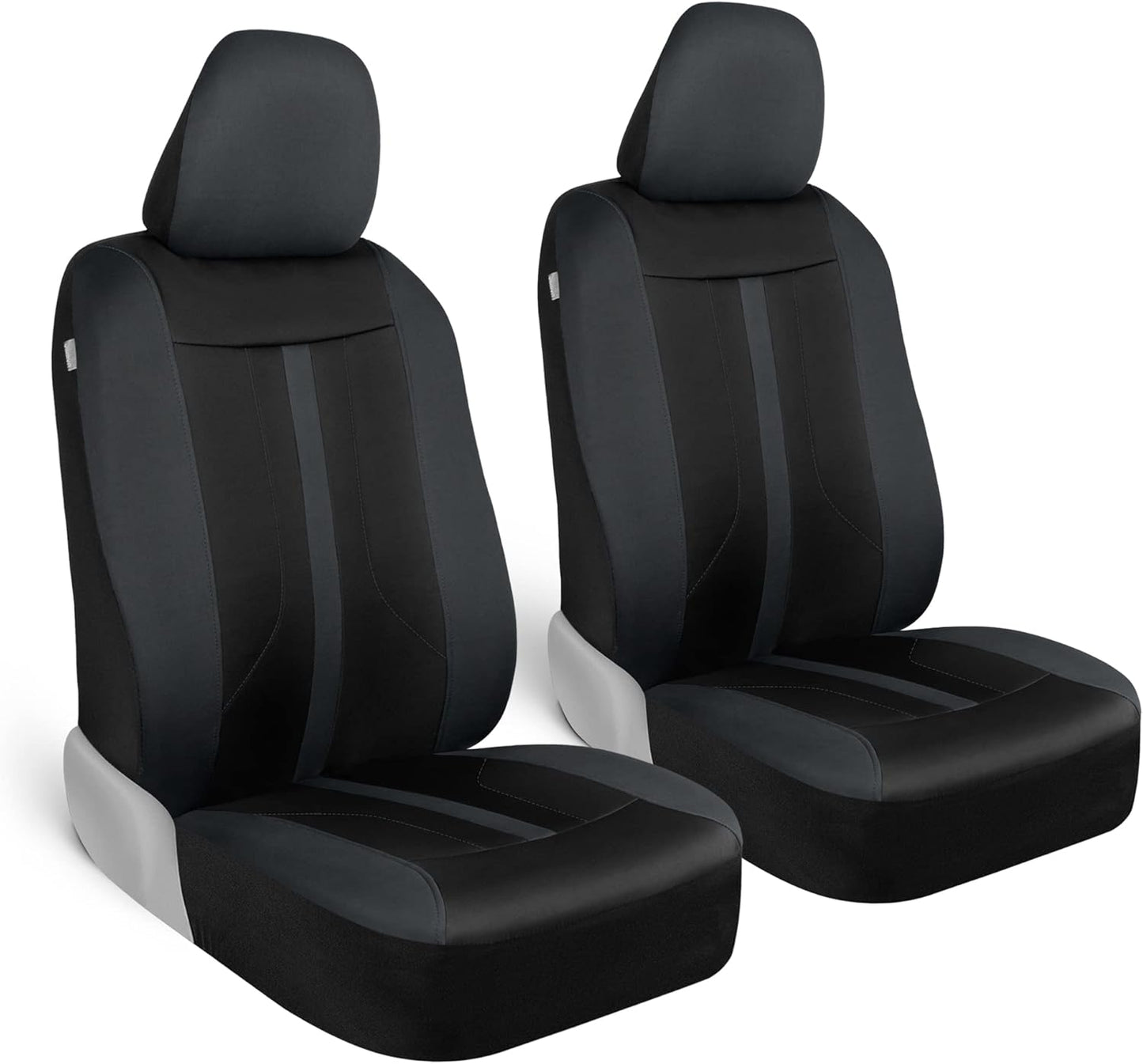 Motor Trend Gray Bucket Seat Covers - Premium Protection