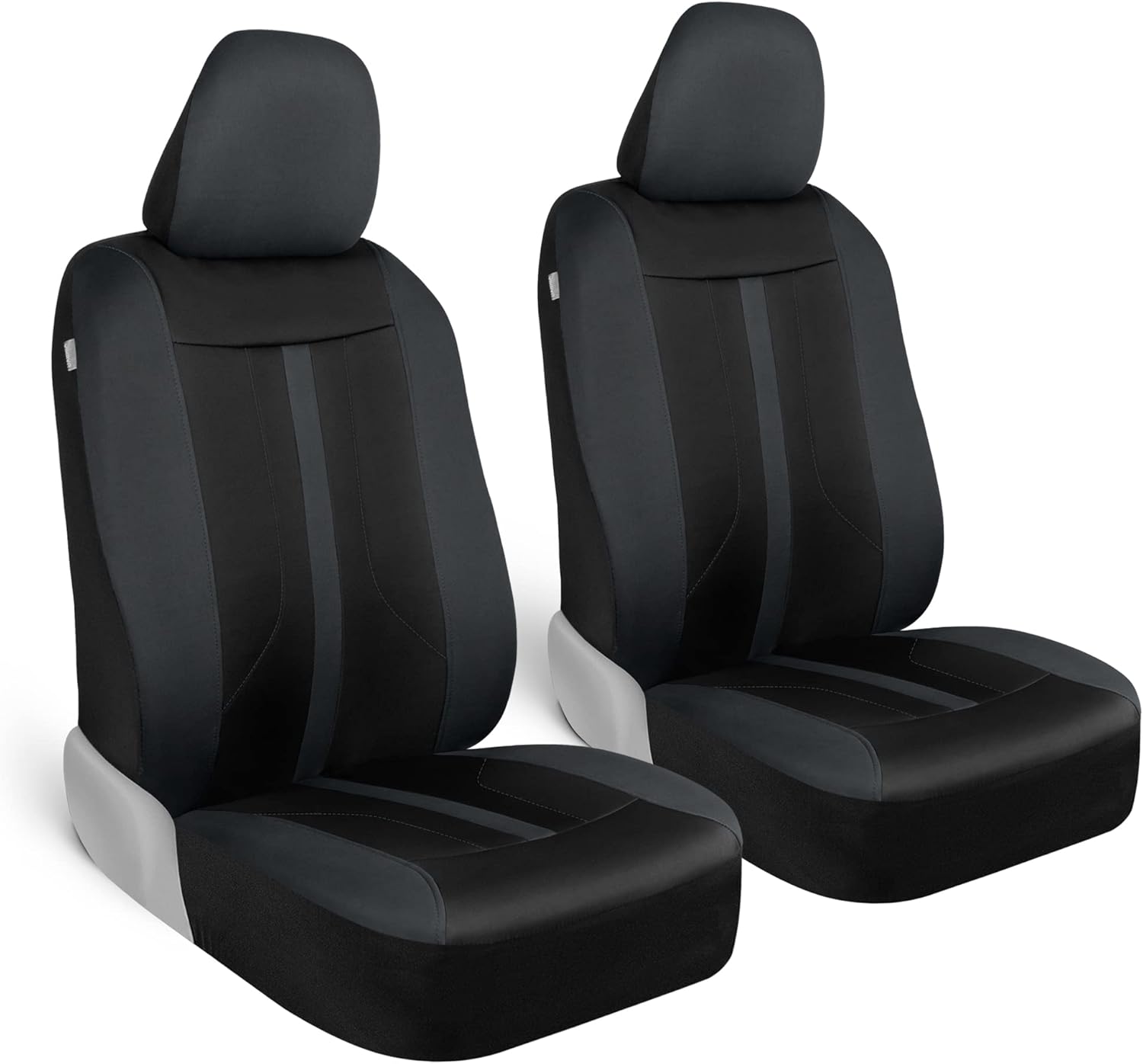 Motor Trend Gray Bucket Seat Covers - Premium Protection