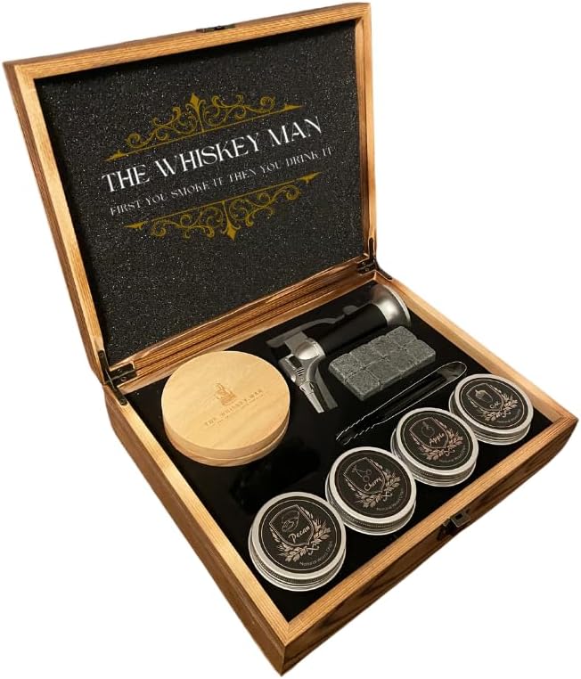 Smoke & Sip: Cocktail Smoker Kit | Boyfriend, Husband, Dad Gift