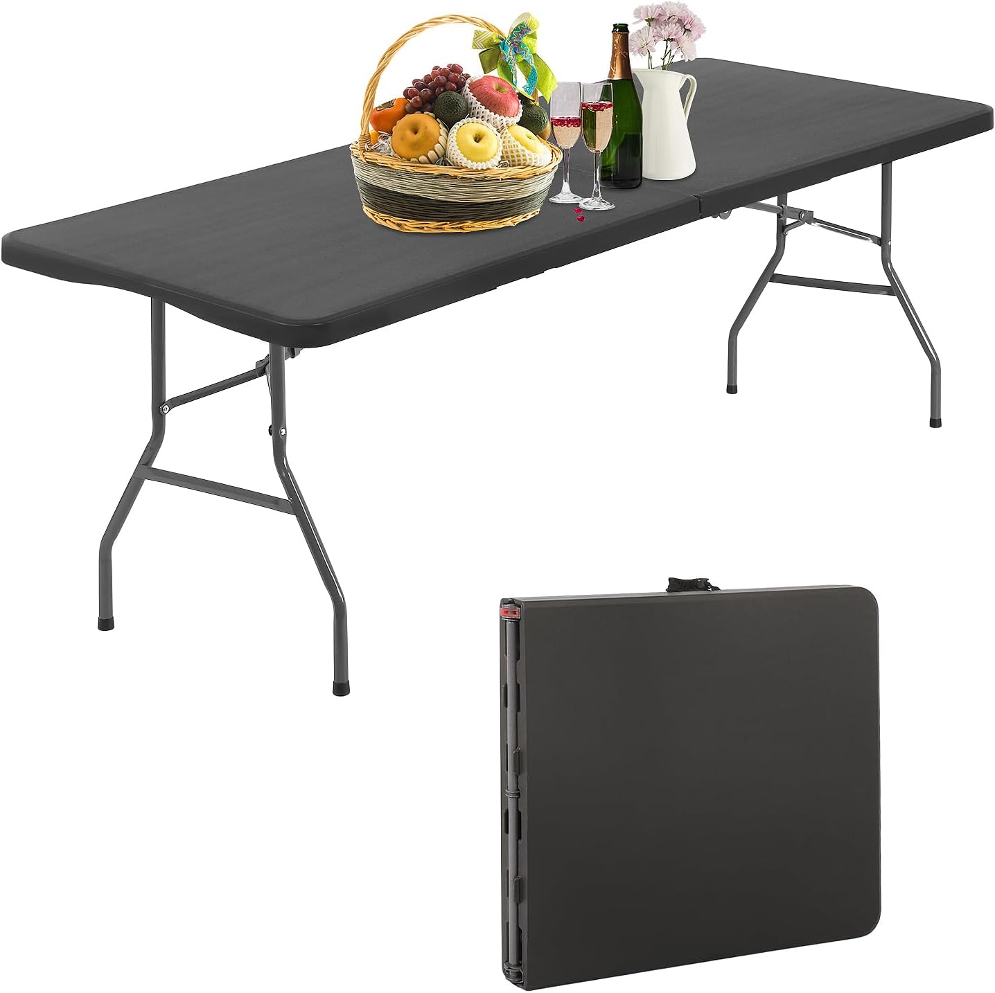 6FT Folding Table for Camping, Picnics, and Outdoor Events