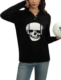 CiCiBird Women Fall Oversized V Neck Hoodie with Pockets