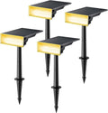 Consciot Solar Spot Lights for Outdoor Use - 4 Pack of 3000K