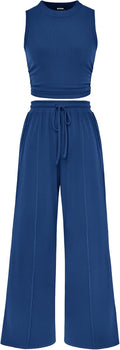 Women Summer 2 Piece Outfits - Comfortable Beach & Travel Set