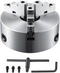3-Jaw Lathe Chuck 8in Self-Centering - Durable, High Precision