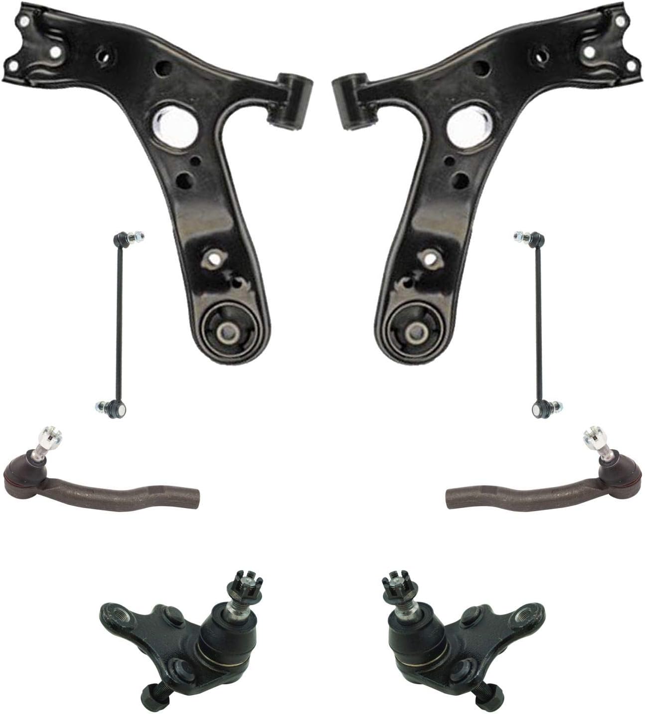 TRQ Front Steering & Suspension Kit for Scion and Toyota Models