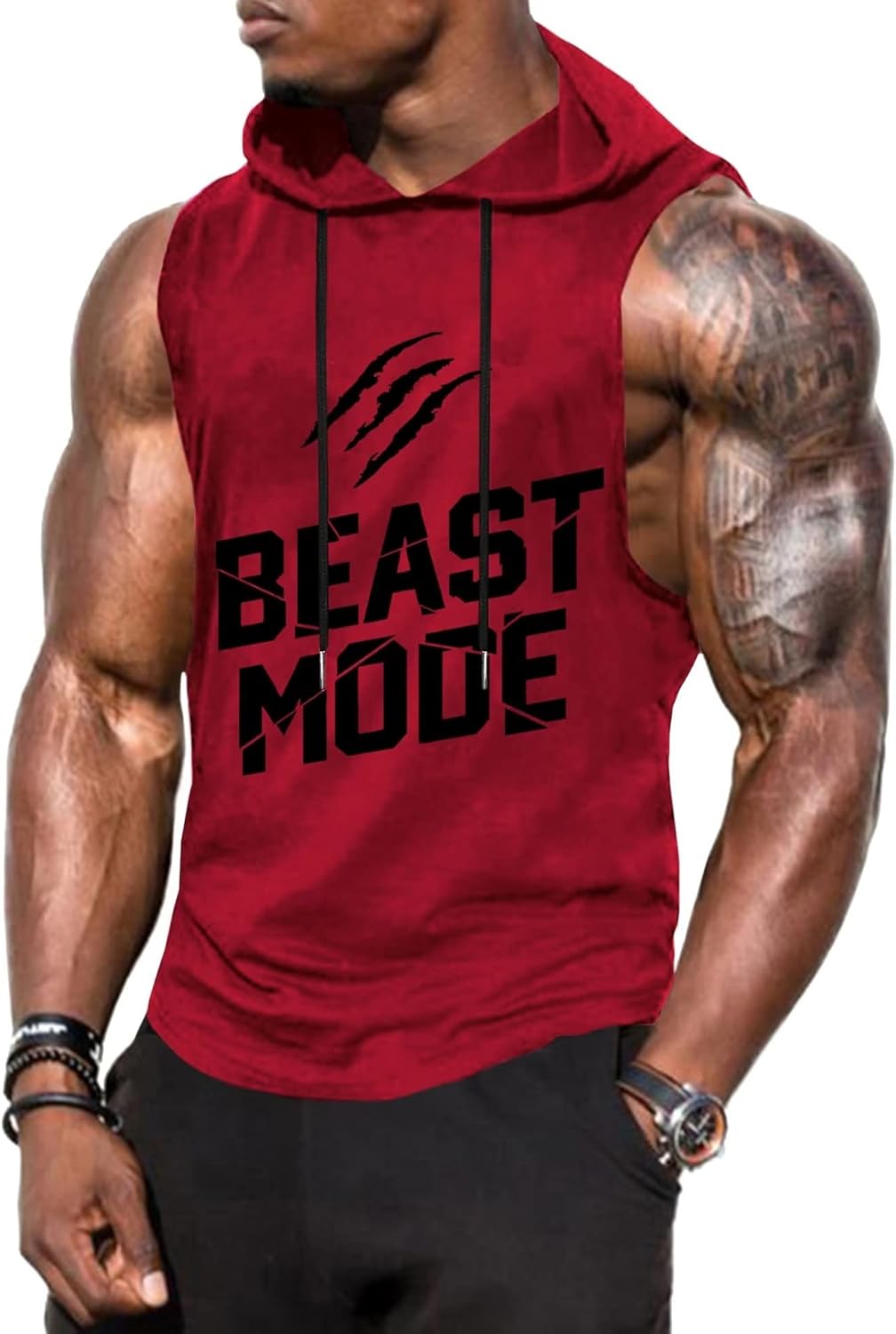 Babioboa Men's Muscle Hooded Tank - Gain the Edge!
