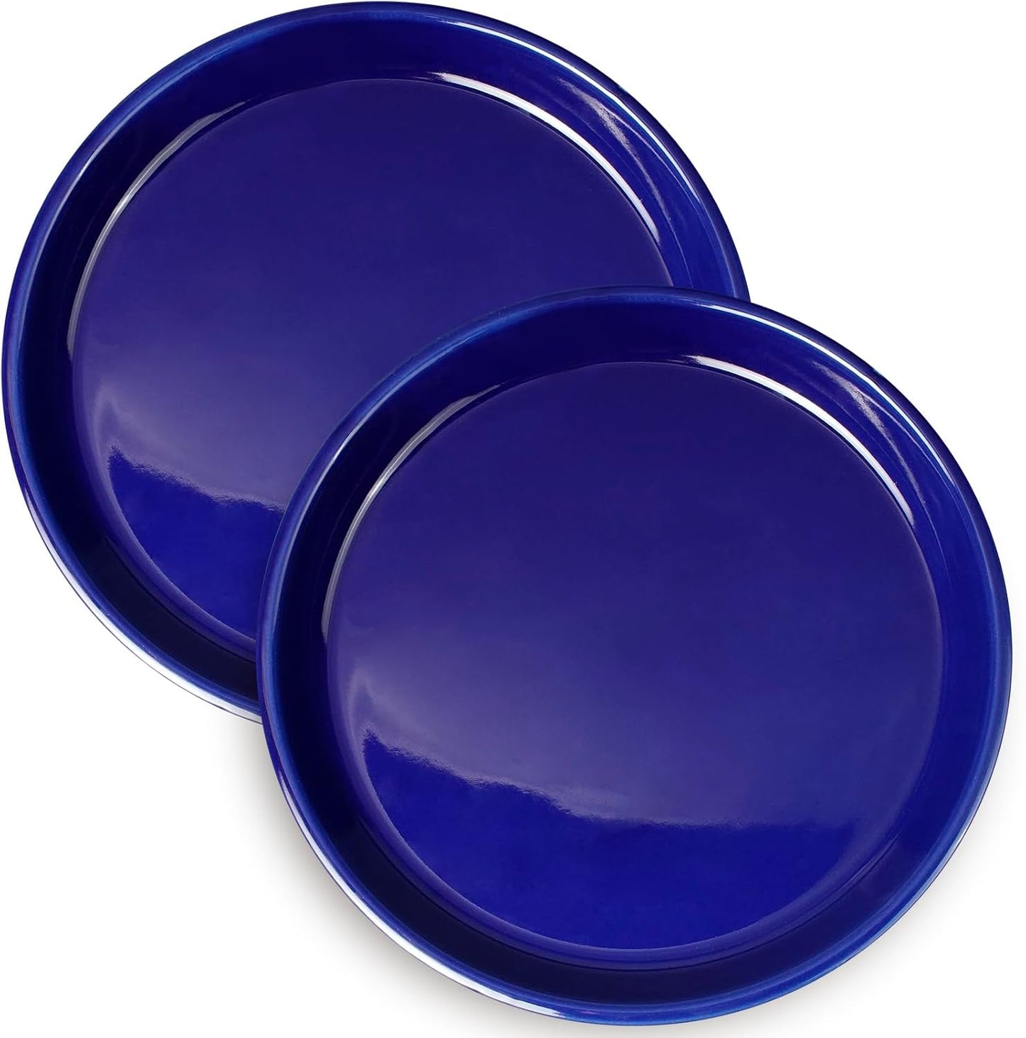 Plant Drip Trays - Durable Ceramic 12 inch Plant Saucers