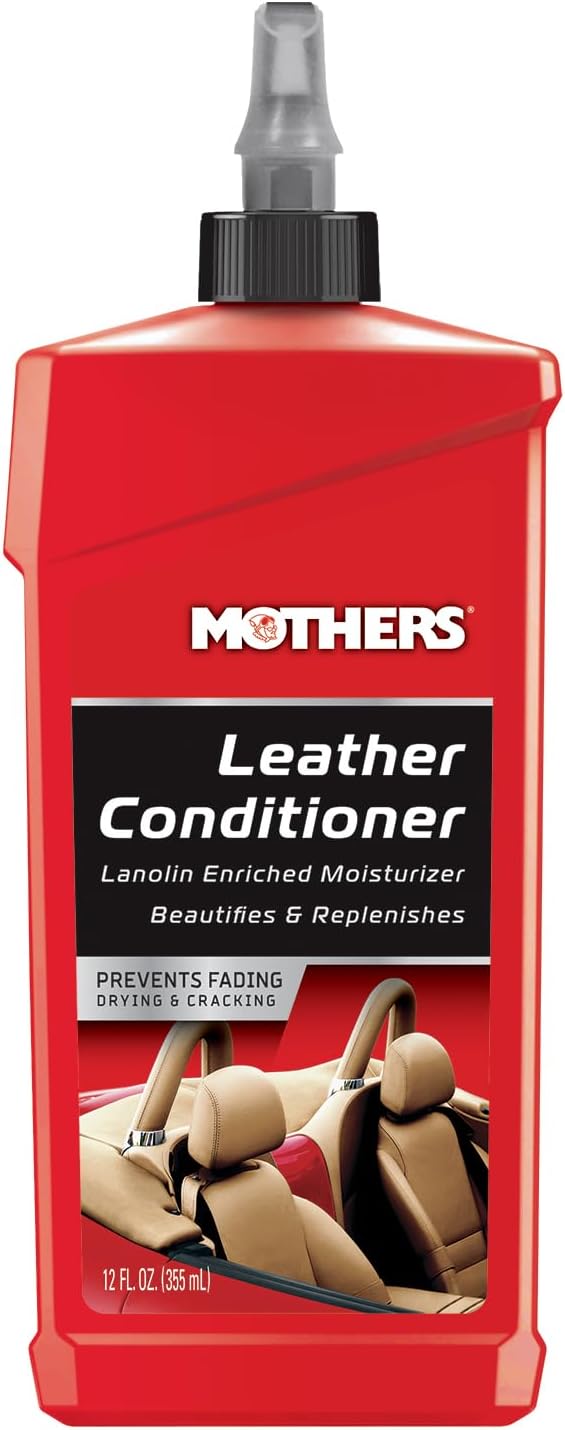 Mothers 06312 Leather Conditioner - 12 oz. - Revives & Protects