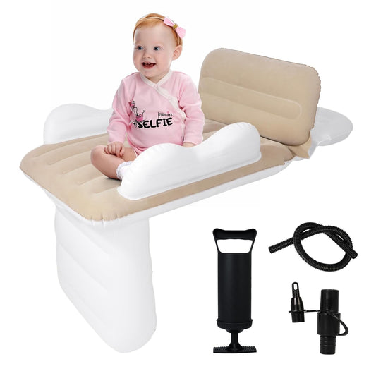 Inflatable Toddler Travel Bed for Safety on-the-Go