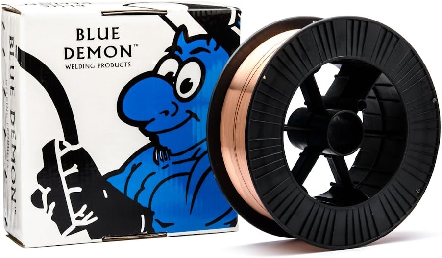 Blue Demon ER70S6 MIG Welding Wire for Quality Welds and Projects
