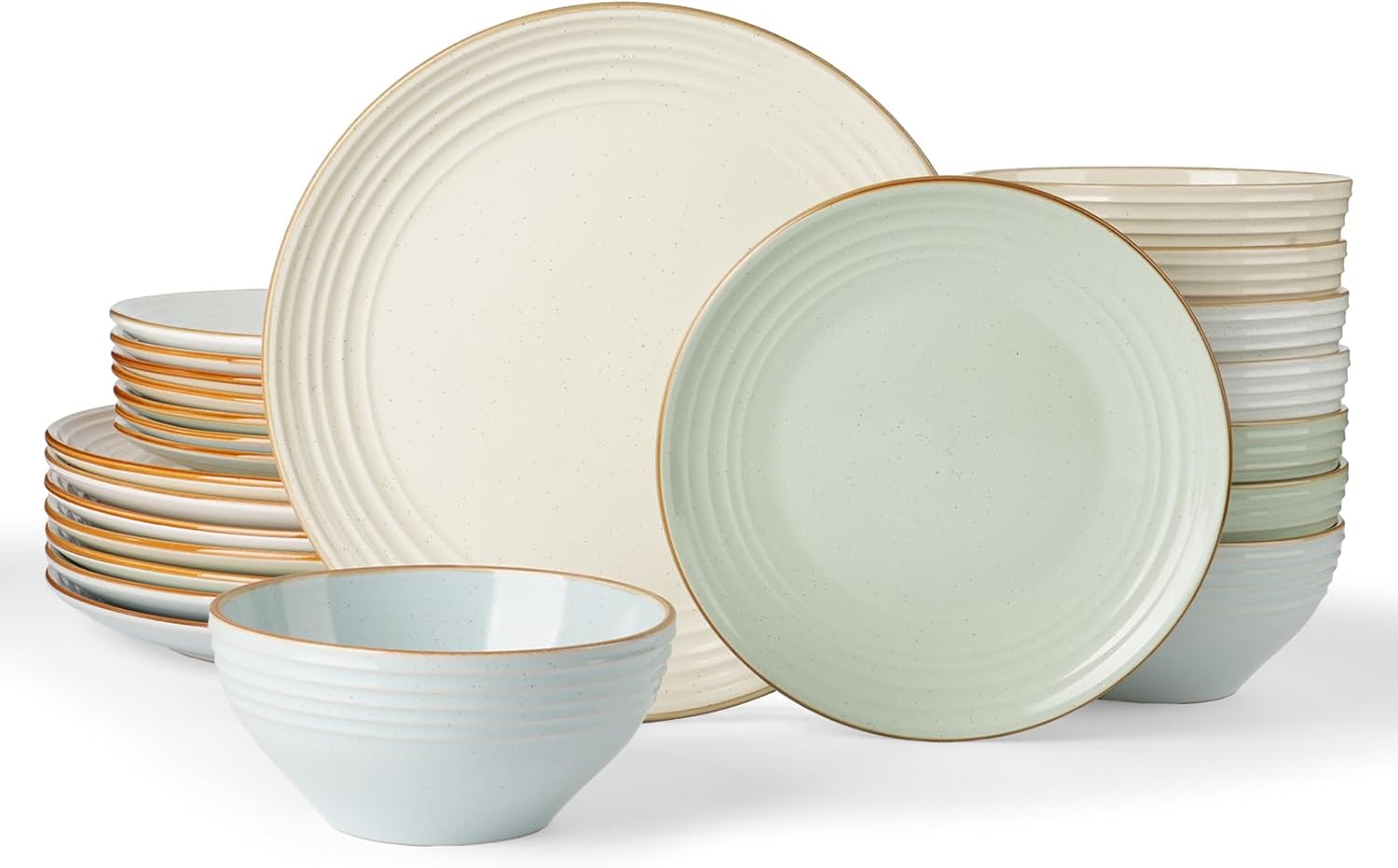 Famiware Jupiter Dinnerware Set for 8 - Stylish and Durable