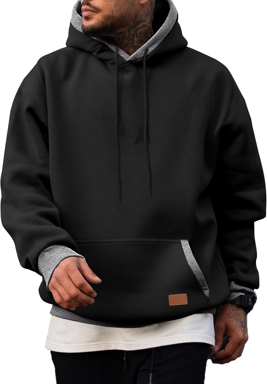 JMIERR Men's Cotton Casual Hoodies for Stylish Comfort