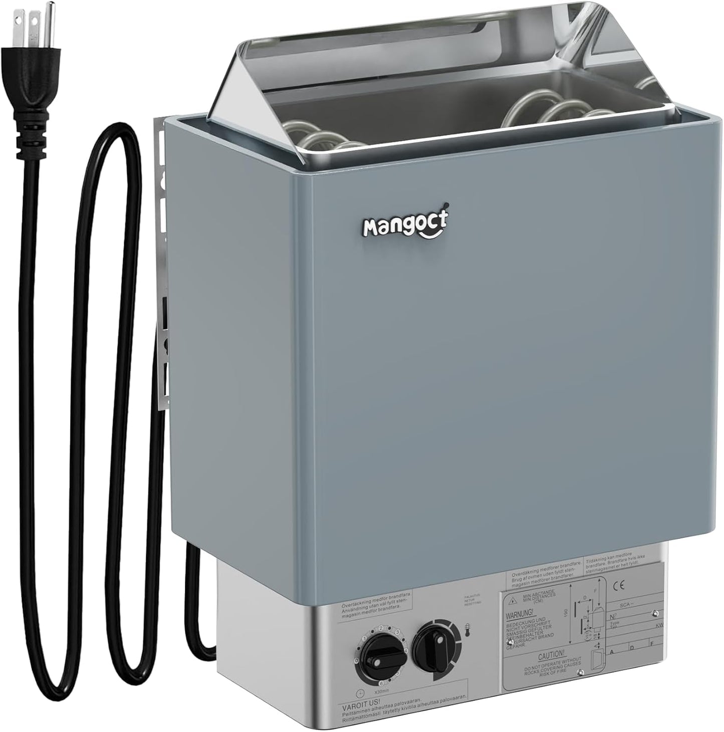 2KW Electric Sauna Heater with Built-in Controls for Home Use