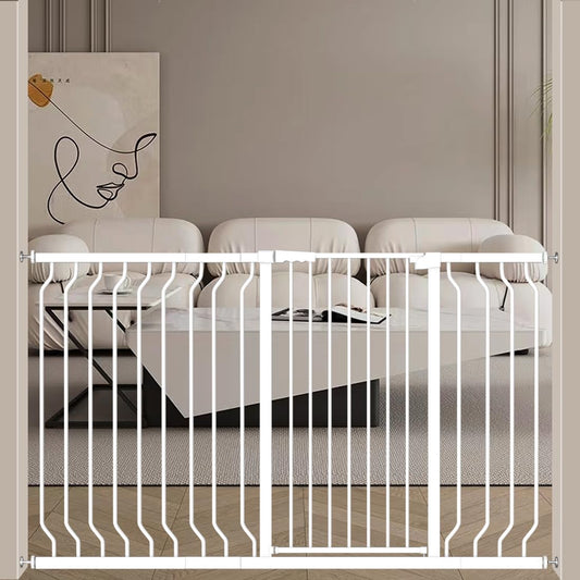 ALLAIBB Extra Tall Baby Gate: Wide Walk Through Safety Solution
