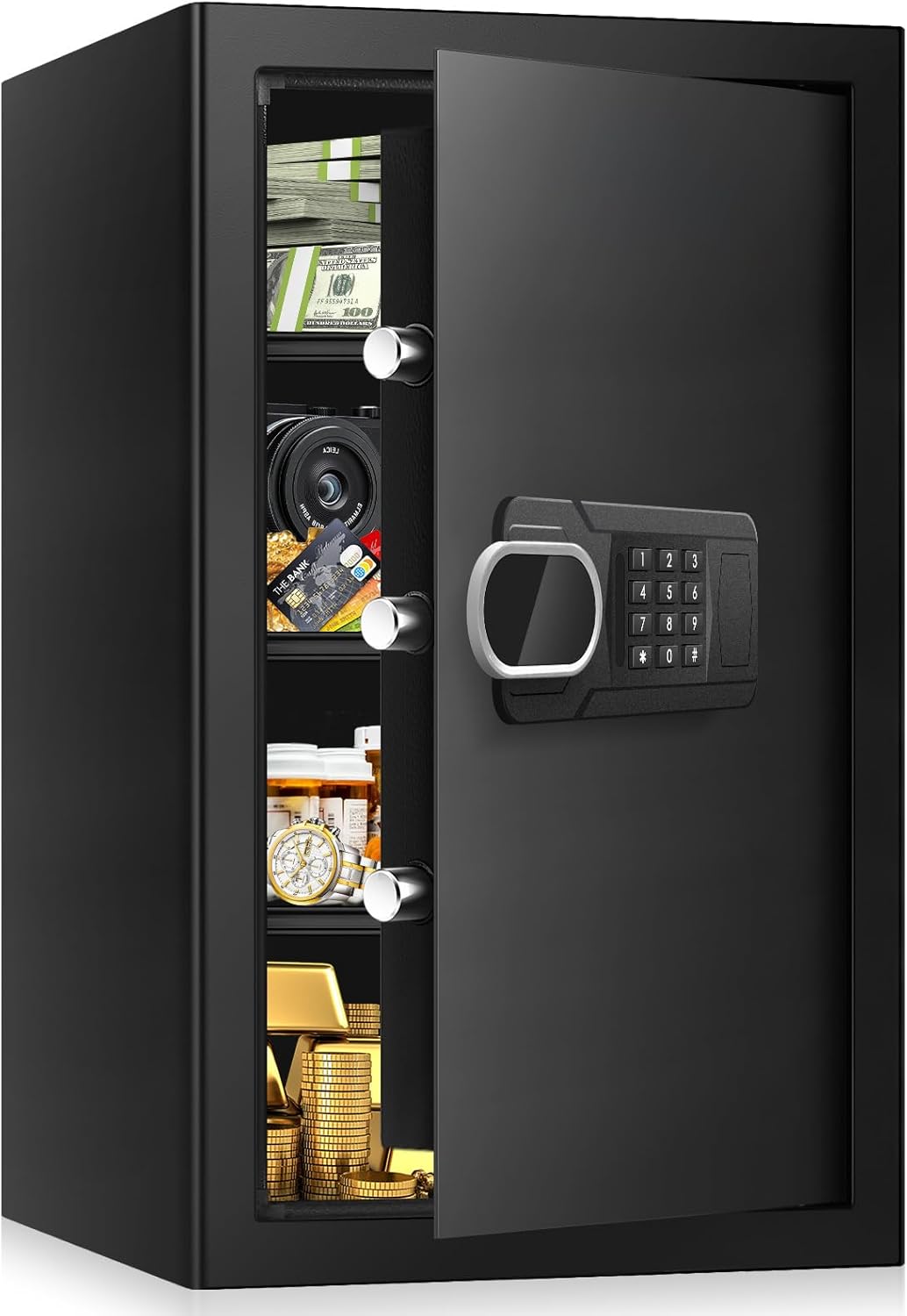 4.3 Cubic Feet Large Home Safes Fireproof Waterproof Security
