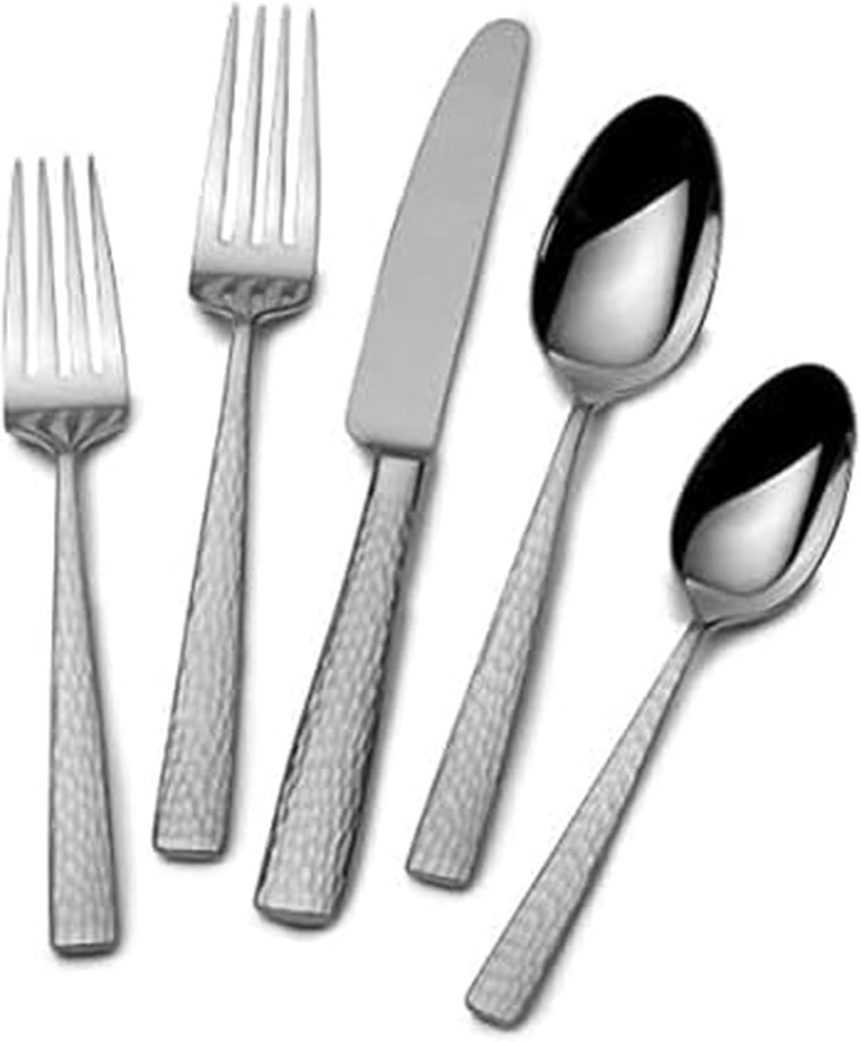 Mikasa Oliver Satin Flatware Set for 12 - 65 Piece Silverware