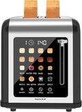 2 Slice Toaster Touch Screen Stainless Steel - Precise Digital