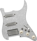 SSH-Coil Splitting Loaded Pickguard with Two Mini Humbuckers - Pearl
