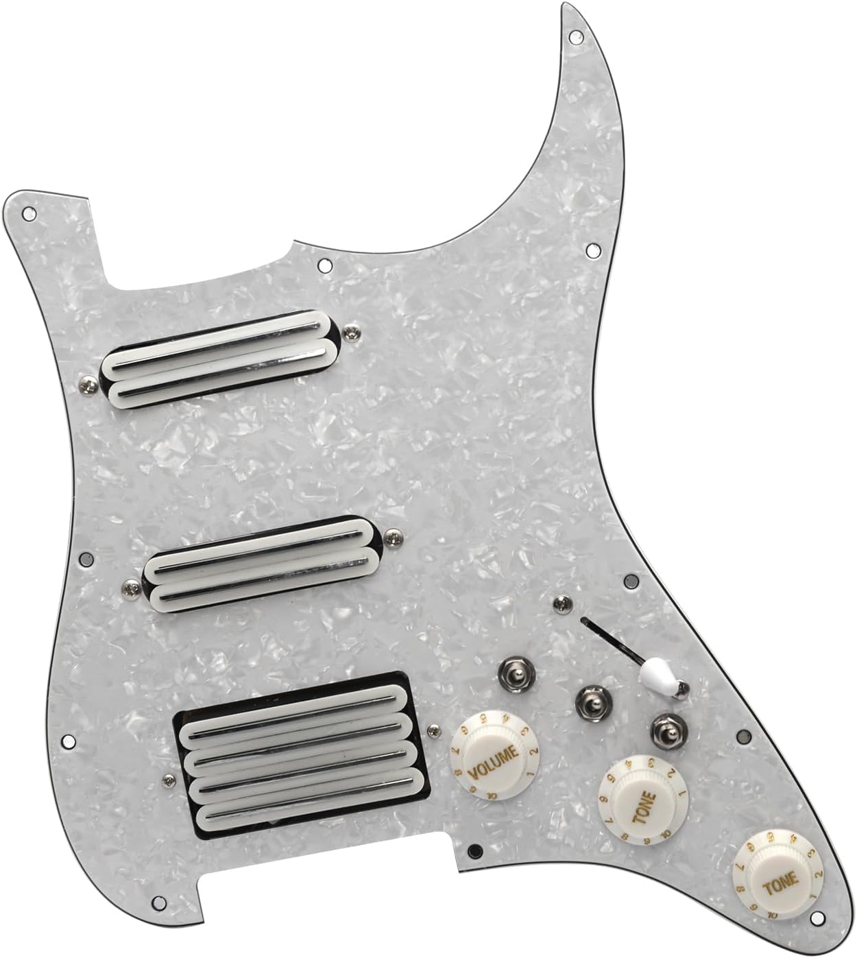 MAXCHEER SSH-Coil Splitting Electric Guitar Pickguard Review