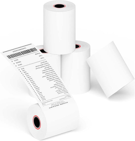 Premium BPA-Free Thermal Paper Rolls for Credit Card Terminals