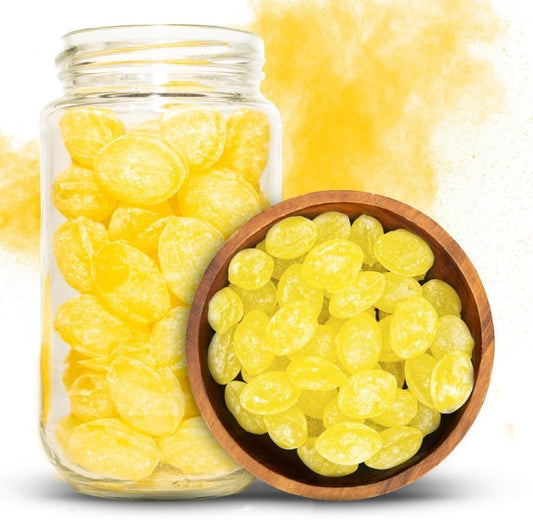 Sanded Lemon Drops - 5 Pound Old Fashioned Candy Delight