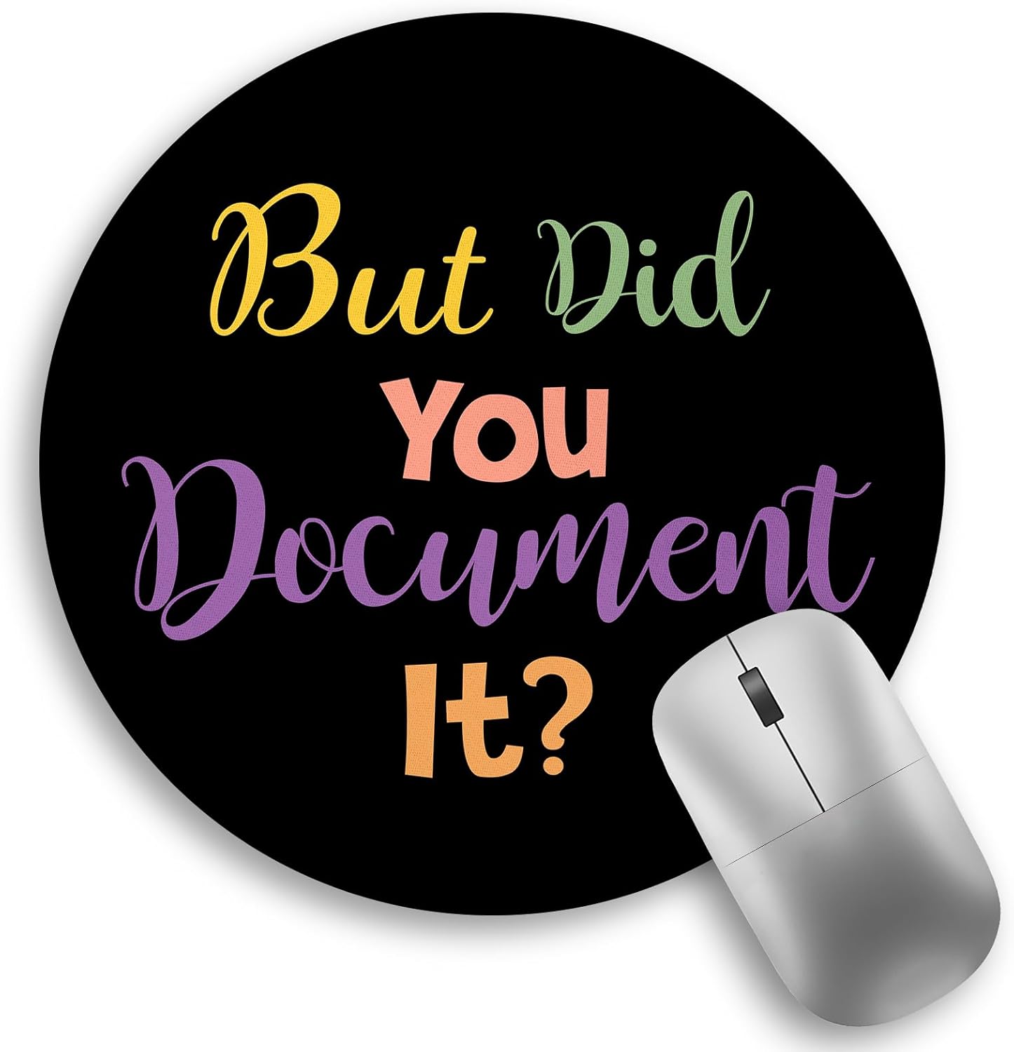 Compact Funny Mouse Pad - Stay Organized!