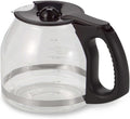 Mr. Coffee 12-Cup Black Decanter: Ergonomic Handle!