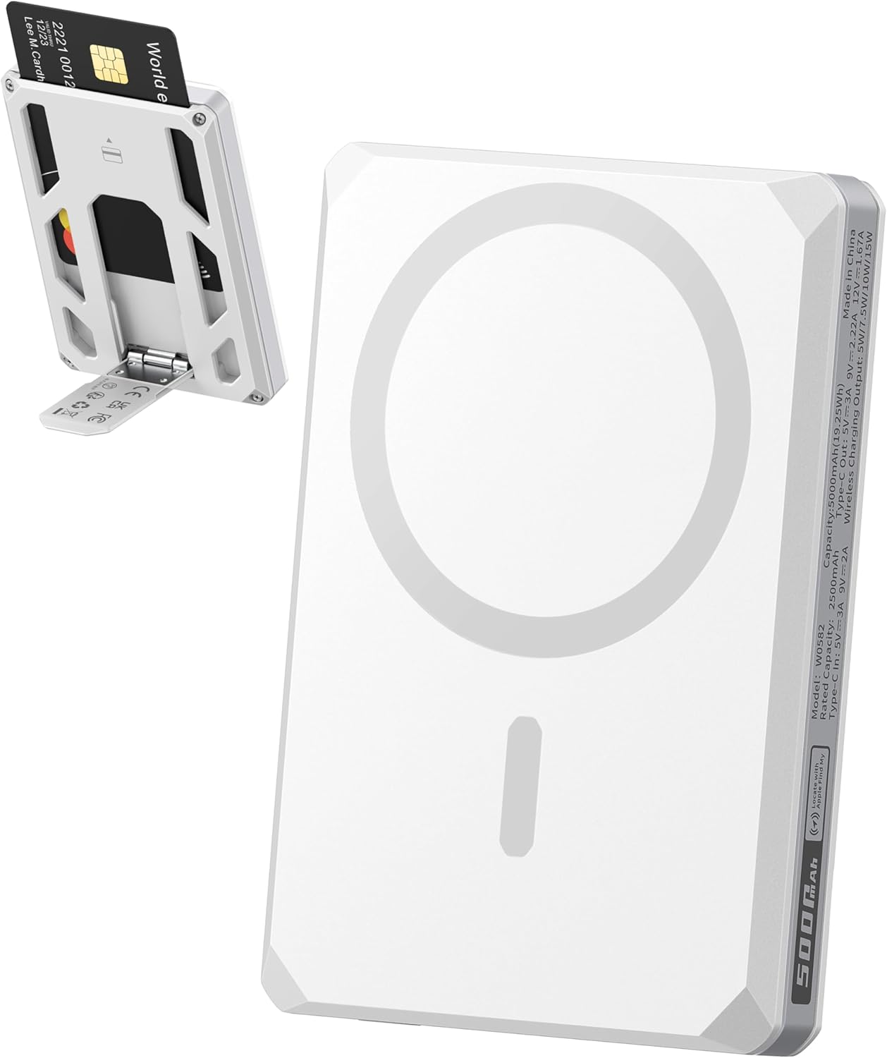 VEGER 5000mAh Wireless Power Bank - Fast Charging