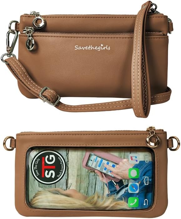 Save the Girls Cell Phone Purse - Stylish Crossbody Bag for Women