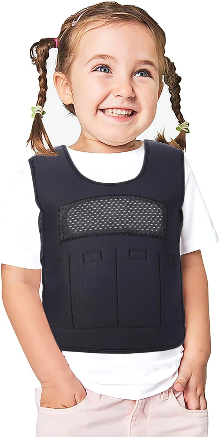 Weighted Vest for Kids - Adjustable Compression for Sensory Needs