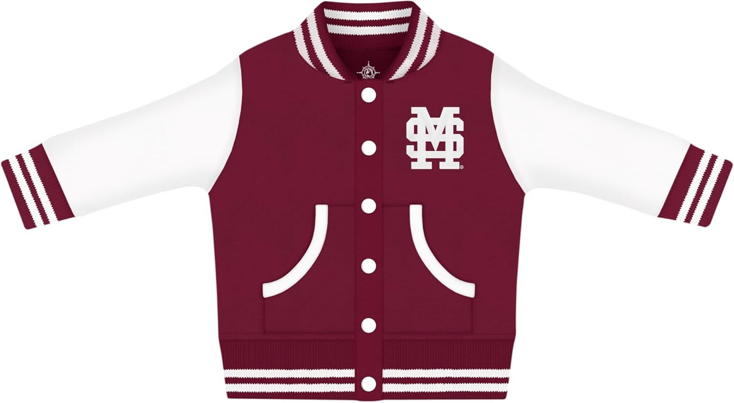 Creative Knitwear College Baby Varsity Jacket for Little Fans