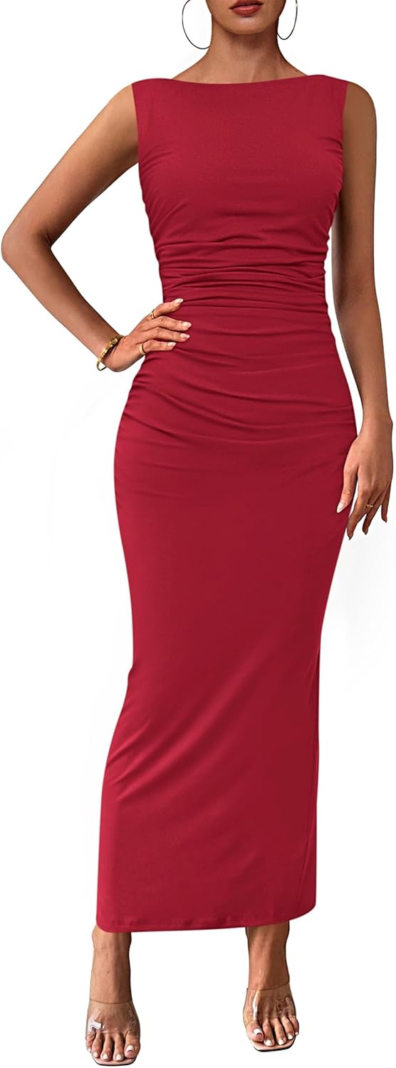 Elegant Summer Midi Dress for Women - Perfect for Weddings