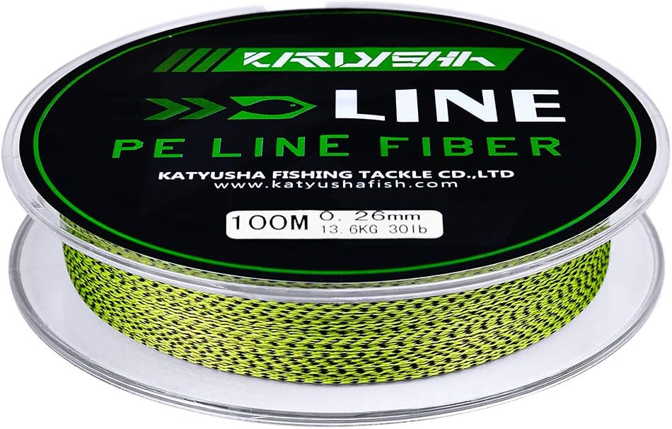 KATUYSHA Braided Fishing Line - Super Strong & Abrasion Resistant