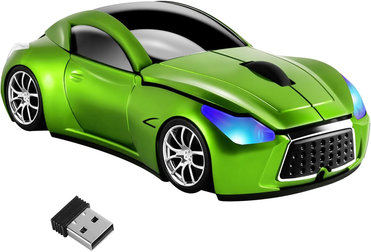 Wireless Cool Car Shape Gaming Mouse - Fast 1600 DPI for Anywhere!