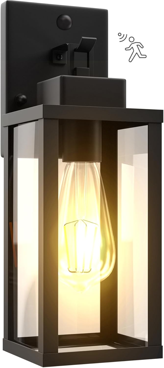 Motion Sensor Outdoor Light Fixture for Dusk to Dawn Use