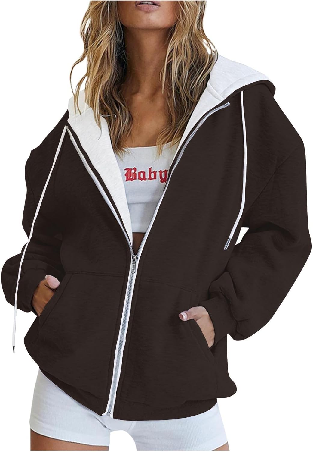 Cozy Fall Hoodie w/ Pockets - 2025 Fashion