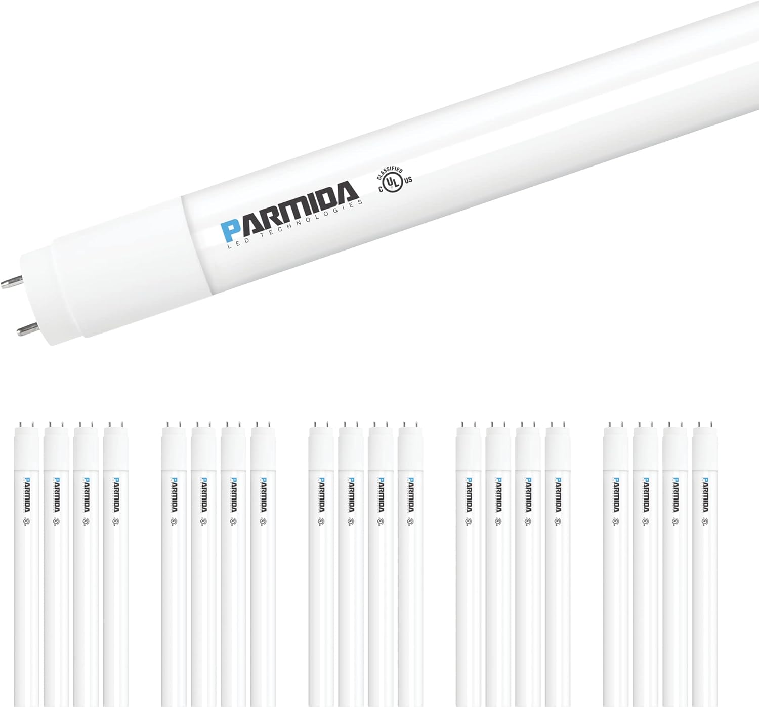 PARMIDA 20-Pack 4FT LED T8 Ballast Bypass Light Tubes Review