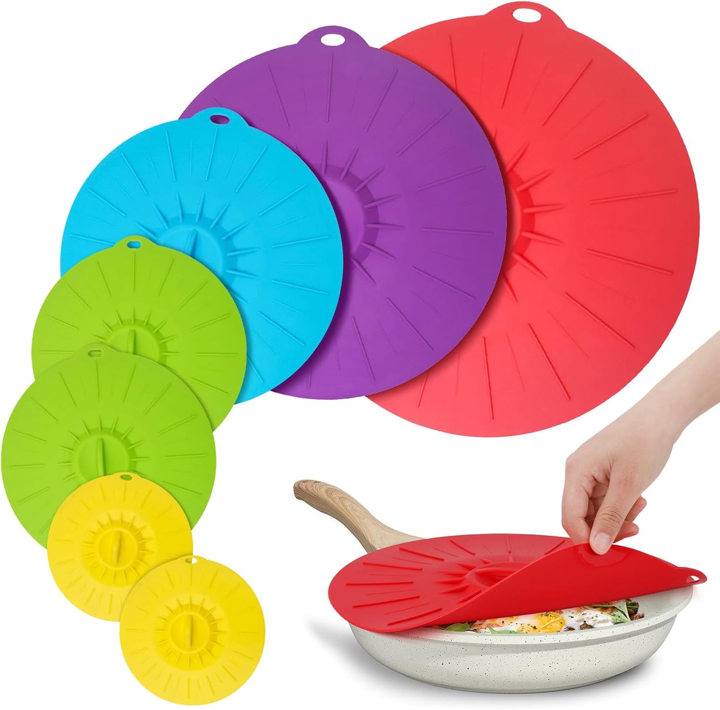 Forysar Silicone Lids: Versatile & Reusable Kitchen Covers
